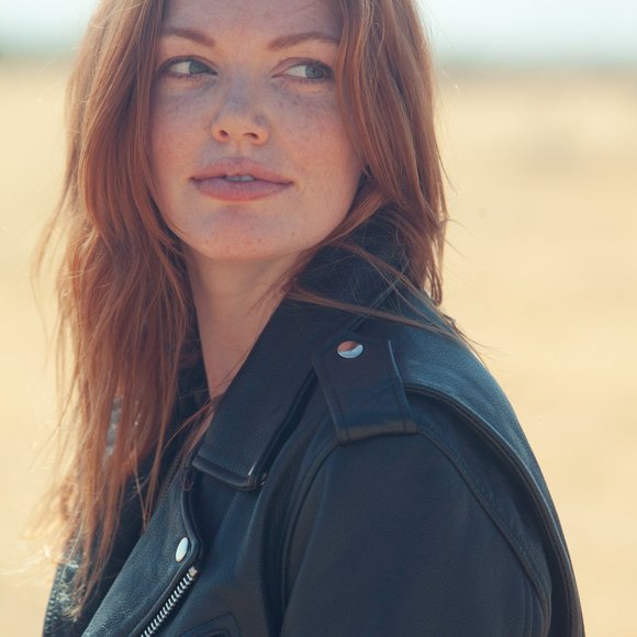 BRAND NEW Classic Women's Leather Motorcycle Jacket -Size M - Picture 8 of 11